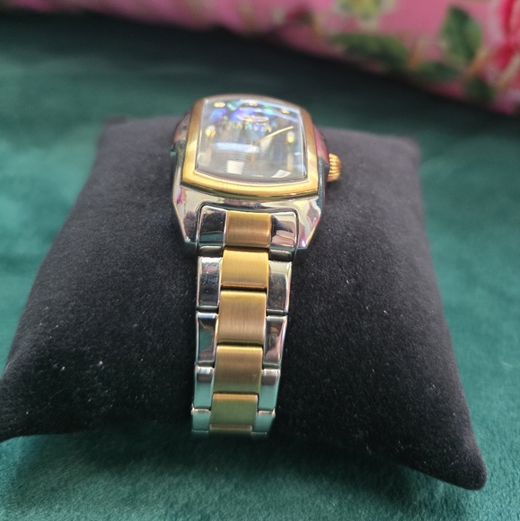 Invicta lupah ladies watch two tone with abalone face - Picture 3 of 11